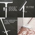 thumbnail image 6 of Grout Scrub Brush with Long Handle, Shower Floor Scrubber for Cleaning, Tile Scrub Brush with Stiff Bristles, 2 Pcs, 6 of 7