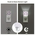 thumbnail image 3 of Honeii Orchids Flowers Print LED Night Light with Light Sensor, Night Lights Plug Into Wall,Ideal for Bedrooms and Hallways-EU, 3 of 7