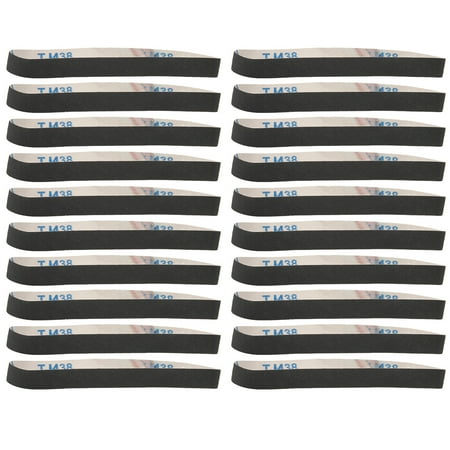 

20Pcs Sanding Belt Abrasive Sandpaper Rolls Mental Grinding Polishing Burring Tool800#