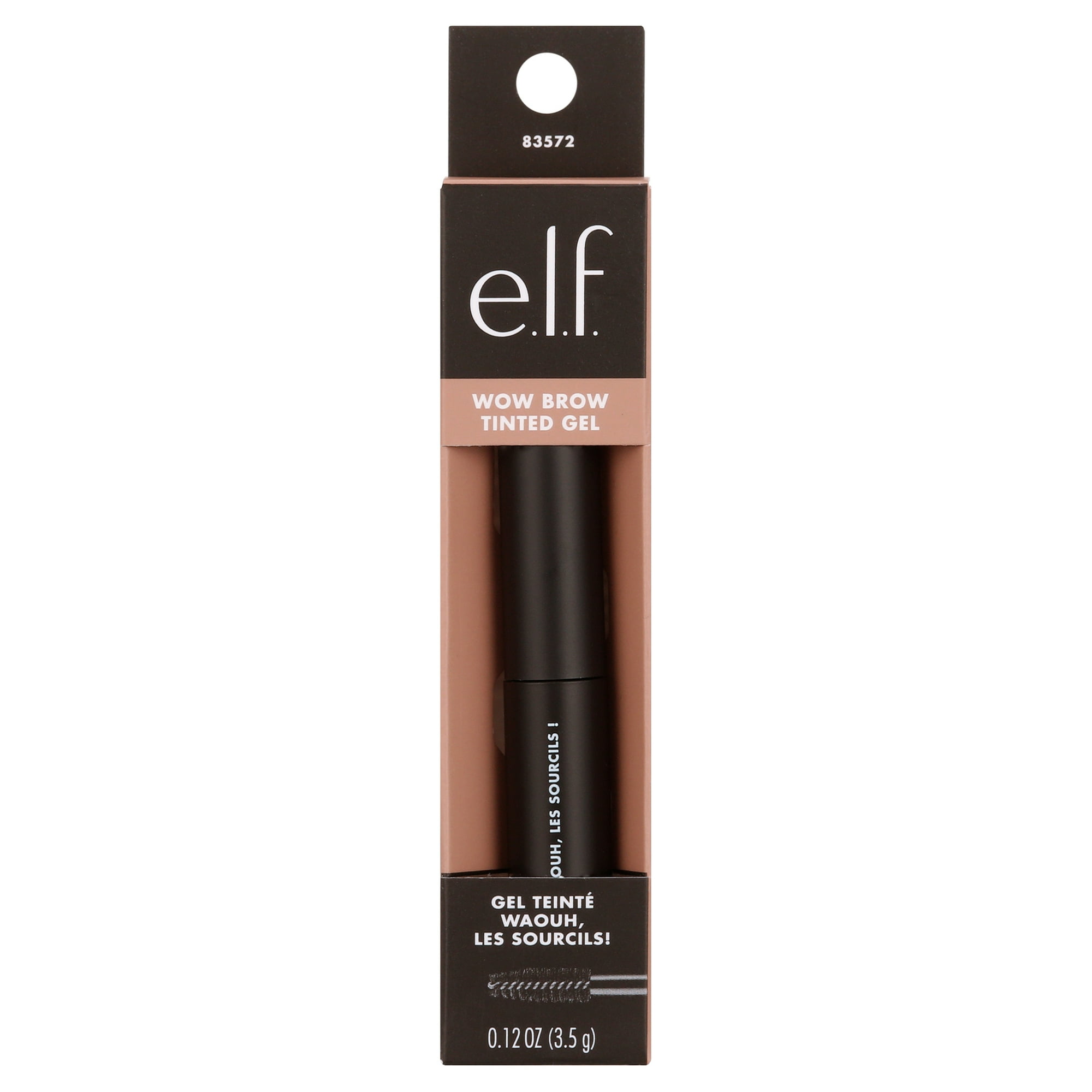 e.l.f. Wow Brow Gel, Taupe, 0.12 oz