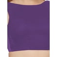 thumbnail image 4 of eloria Women's Blouse Tie Up And Backless Top Color: Violet | Size: 42, 4 of 6