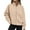 Khaki#quarter zip pullover women, variant on Lcziwo Oversized Zip Up Sweatshirt for Women Casual Fall Winter Y2K Jackets Athletic Plain Pockets Crop Coats Stand Collar Long Sleeve Outerwear Blue,L