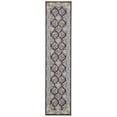 thumbnail image 1 of Unique Loom Tapis de Course Narenj Texturé 3' x 13' Bleu Marine/tan, 1 of 1