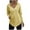 Yellow, variant on HAiming Hoodies for Womens Solid Color Long Sleeve V Neck Drawstring Tops Fall Winter Casual Loose Pullover Blouse