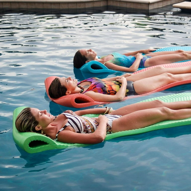 Texas Recreation Serenity 70 In. Foam Mat Raft Lounger Pool Float