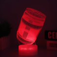 thumbnail image 5 of Control remoto de luz nocturna oso de fresa 3D 16 colores, 5 of 5