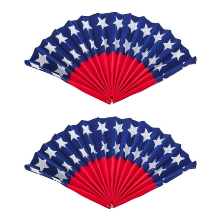 Way To Celebrate 4th of July Red, White & Blue Striped Burlap Bunting Decoration, 2-Pack