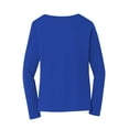 thumbnail image 5 of Port & Company Ladies Long Sleeve Fan Favorite V-Neck Tee, 5 of 5