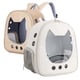 thumbnail image 2 of Cat Carrier Bag PU Portable Travel Outdoor Backpack for Cat Small Dogs Transparent Breathable Carrying Shoulder Bag Pet Supplies ShopWise Round, 2 of 8