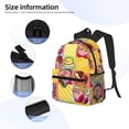 thumbnail image 3 of Anime Daypack for Men and Women, Kawaii Character Inspired Graphic Backpack, 3 of 6