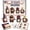 E#30526HH, variant on DIY 3D Beaded Seasonal Gnomes Kit, 4-Piece Holiday Beading Project, Pre-Sorted Themed Beads & Full Tools Included, Spring, Summer, Fall & Winter Gnomes, Creative Craft Kit