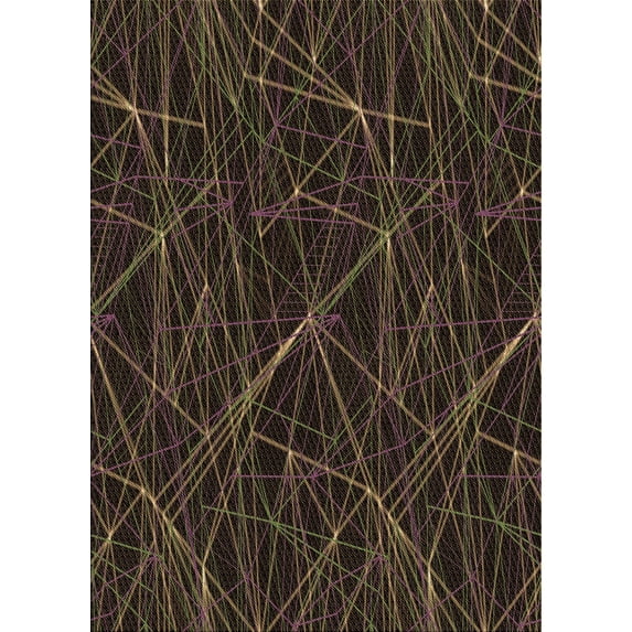 Ahgly Company Machine Washable Indoor Rectangle Transitional Red Brown Area Rugs, 5' x 8'