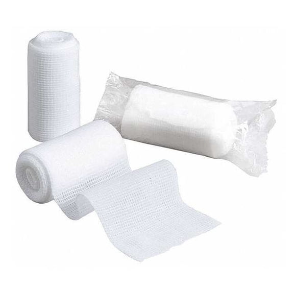 First Aid Only Gauze Roll, Non-Sterile, White, 3 in. W J224