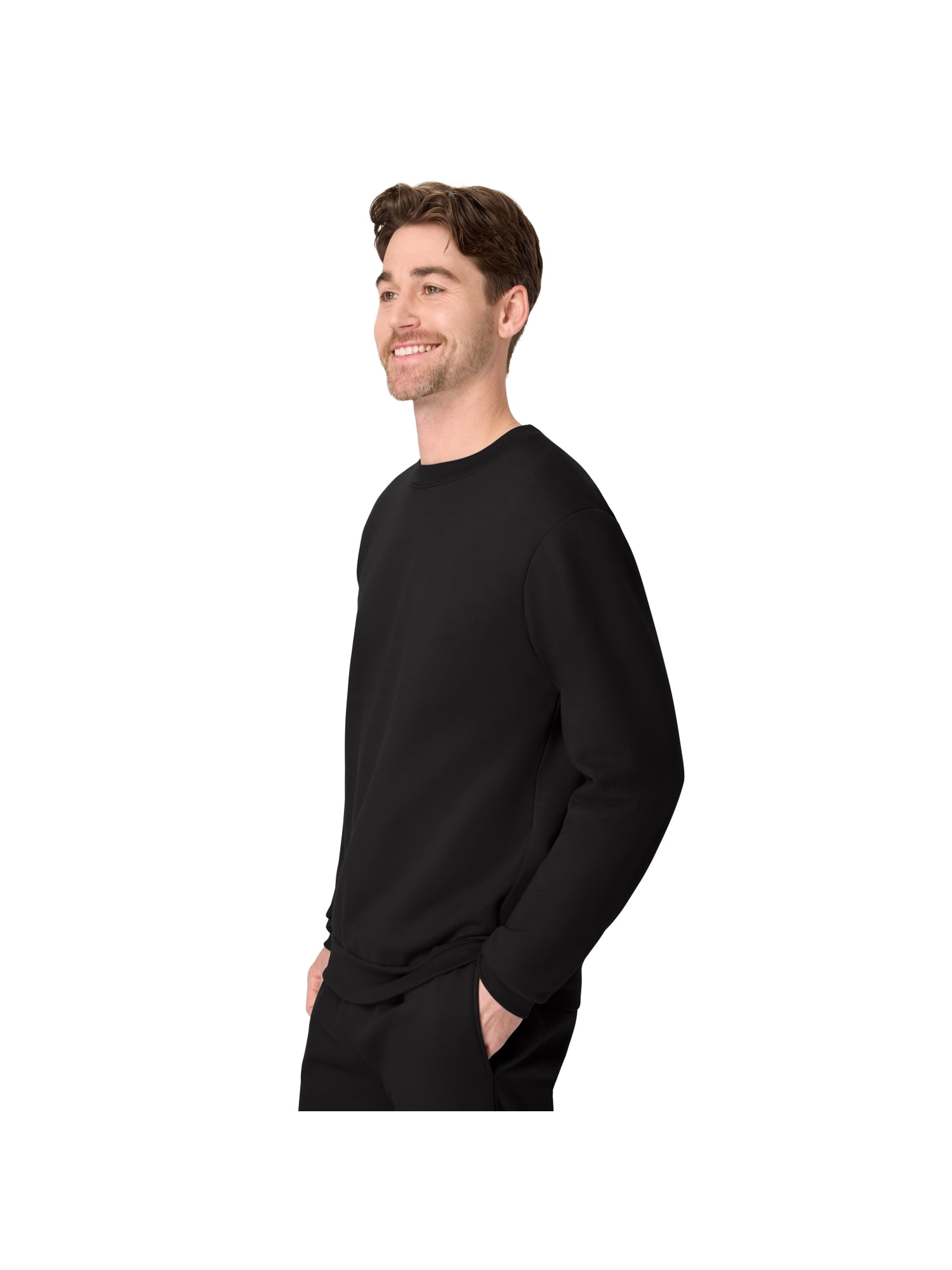 Hanes Men's & Big Men's Essentials Fleece Crewneck Sweatshirt, Sizes S-5XL
