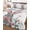 white, variant on Twin Quilt Bedding Set, Bunny Easter Reversible Summer Quilt 3 Pieces, Spring Floral Eucalyptus Leaves Rustic Lightweight Bedspreads Coverlets with 2 Pillow Shams for All Seasons