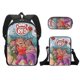 thumbnail image 4 of 2026 Metamorphosis of Youth TurningRed Anime Student Schoolbag Polyester Single Layer Pencil Bag Small Shoulder Bag Three-piece Set, 4 of 5