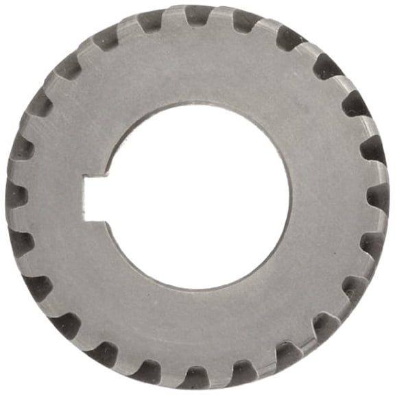 Boston Gear H2424R Plain Helical Gear, 45 Degree Helix, 14.5 Degree Pressure Angle, 0.500 Bore, 24 Pitch, 24 Teeth, Steel, RH