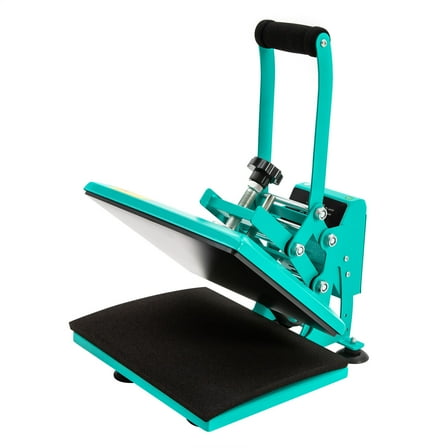11.8*9inches Heat Press Machine Fits DIY T Shirts / T Shirt Press Machine Blue