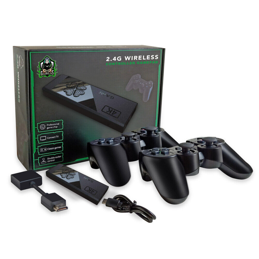 TAC m1とゲームソフト Tmalltide New 4K HD Video Game Console X2 Game Stick 2.4G
