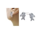 thumbnail image 3 of Pendientes de tachuelas Hugo de dibujos animados 3D, 3 of 8