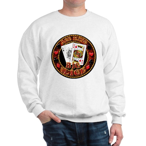CafePress - Big Slick Sweatshirt - Crew Neck Sweatshirt