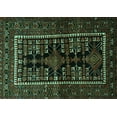 thumbnail image 1 of Ahgly Company Indoor Rectangle Persian Turquoise Blue Traditional Area Rugs, 8' x 12', 1 of 4