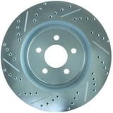 StopTech Select Sport 02-03 & 07-01 Dodge Ram 1500 / 04-09 Durango Slotted/Drilled Left Rear Rotor main image 0