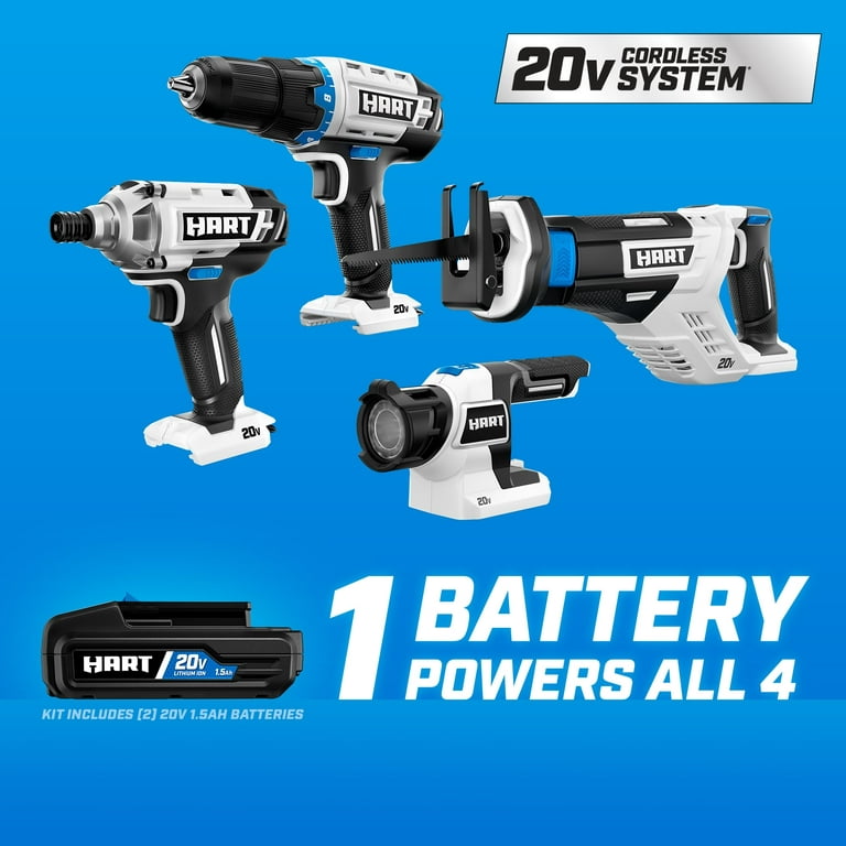 BLACK+DECKER 2-Tool Power Tool Combo Kit (1-Battery Included and Charger  Included) in the Power Tool Combo Kits department at