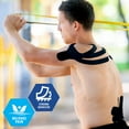 thumbnail image 5 of MED PRIDE Kinesiology Athletic Tape, Black - Latex-Free Uncut Muscle & Sport Kinesiology Tape Roll, 5 of 6