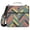 Colorful Strip, variant on 3 Ring Zipper Binder with Shoulder Strap Waterproof Trapper Keeper 1.5 Inch D-Ring 500 Sheets Capacity Soft Color Leopard Print