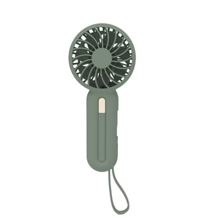 

MERILER USB Rechargeable Handheld Fan with 3-Speed Adjustment Low Noise and Portable Design for Outdoor Indoor Office and Home Use