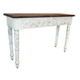 thumbnail image 3 of Bay Solid Wood Hand Carved Console Table in Brown, 3 of 3
