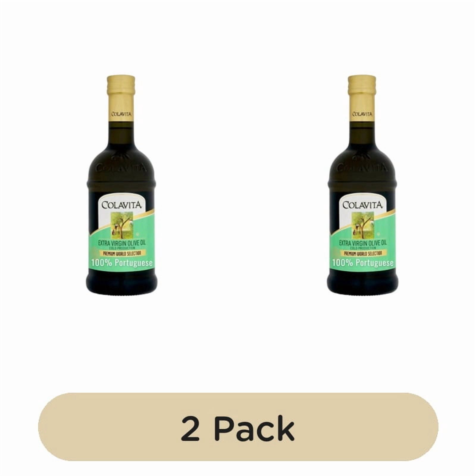 Colavita Portuguese Extra Virgin Olive Oil 750ml, British Import (Pack of 2)