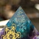 thumbnail image 2 of Pirámide De Cristal Pirámide de cristal Curación Energía Meditación Cristales Hogar Oficina Decoración Artesanía Sywqhk Libre de BPA, 2 of 7