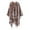 Orange, variant on KIHOUT Cardigans For Women Plus Sizes ClearanceWomen's Solid Color Shawl Warm Collar Tassel Solid Color Knitted Cape Shawl And Wraps