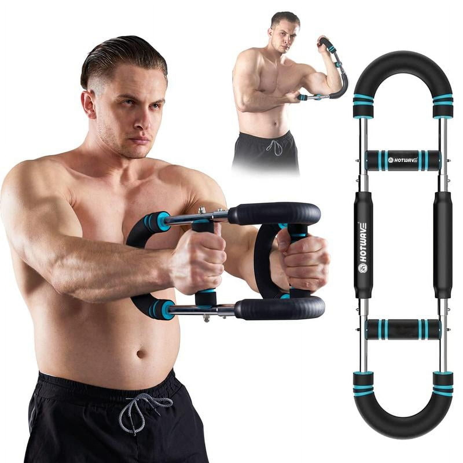 HOTWAVE Arm Trainer、Chest workout Strengthen Chest and Arm Muscles Men's Fitness Trainer Detachable Portable Spring Resistance Home Fitness Equipment