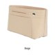 thumbnail image 2 of Sonducket La caja fuerte de los cosméticos del bolso del parte movible del fieltro del viaje-amigable en va el bolso interno del cosmético de Bolsas de mensajero y de hombro Beige, 2 of 6