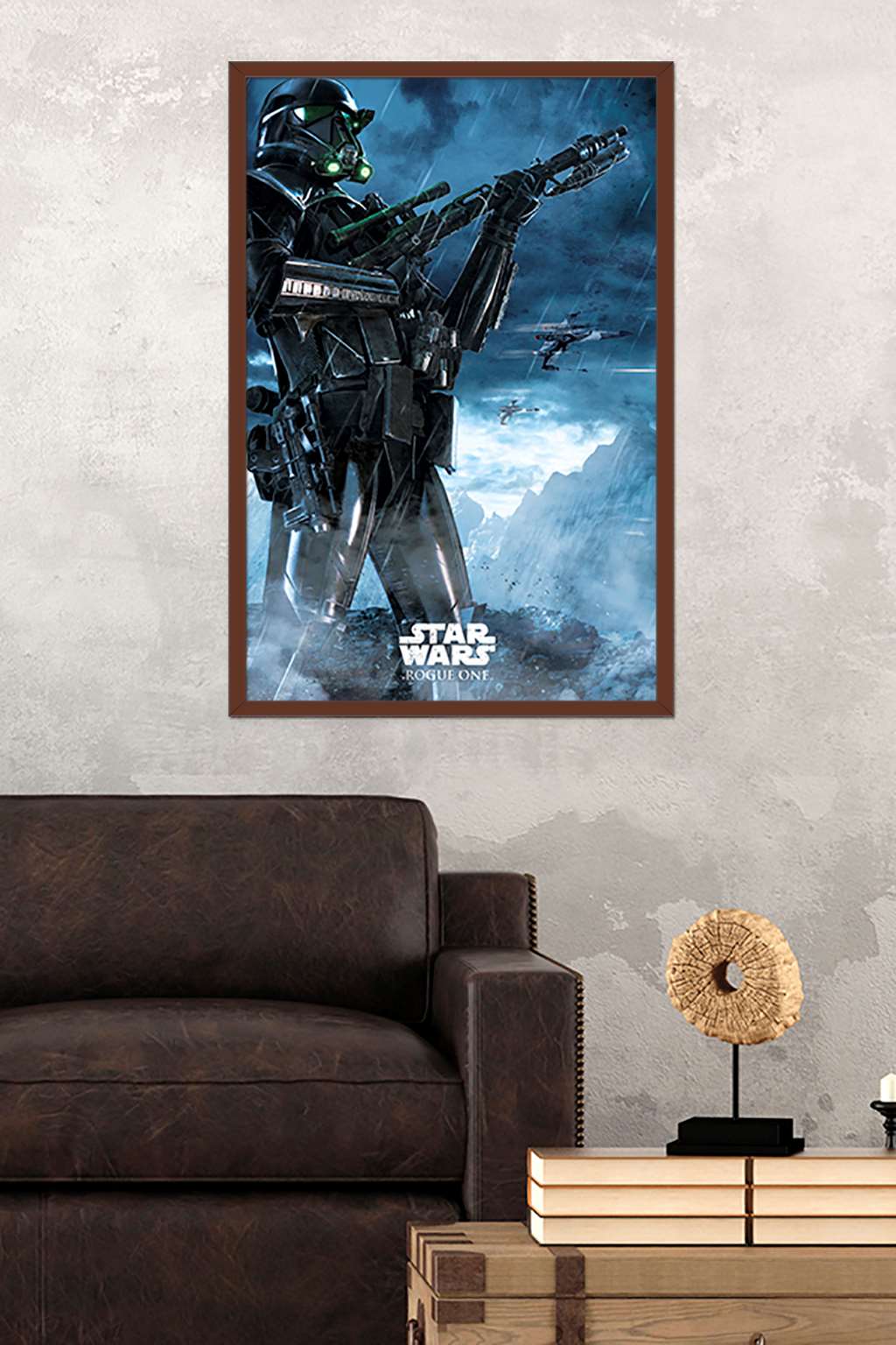 Star Wars: Rogue One - Storm Wall Poster, 22.375" x 34", Framed