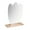 MulticolorI, variant on BIZHUA European-Style Mirror Home Decoration -I Styletabletop Make Up Mirror Board European Style Home Decoration Irregular Wooden