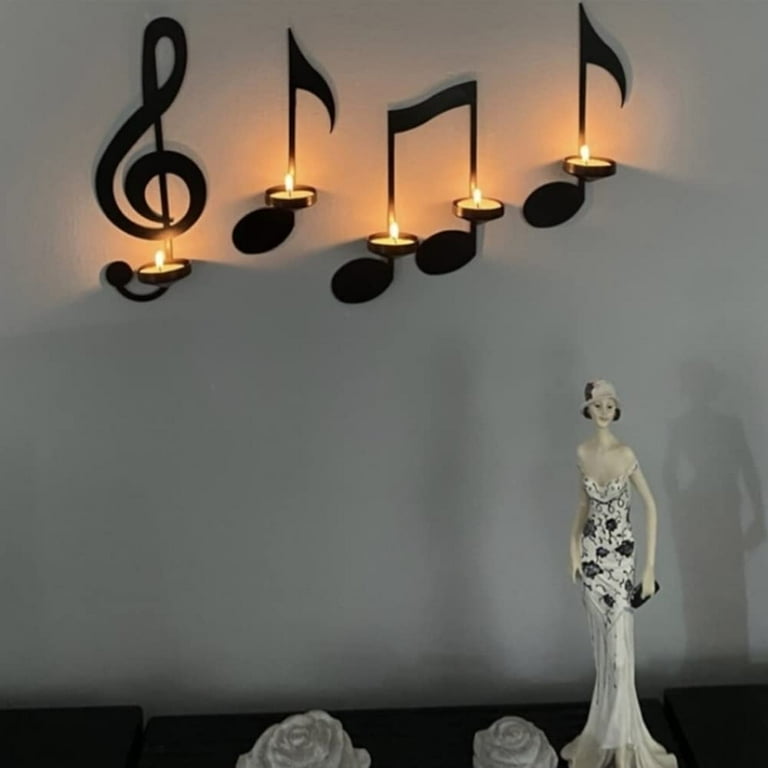 Music Note Metal Wall Art