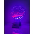 thumbnail image 6 of American Pro Basketball Sports Fan Team Sports Themed Ball Lamp Night Light LED Personalized Free Name Room Man Cave Decor 16 Colors & Remote, Made in America! (Detroit), 6 of 6