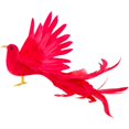 thumbnail image 4 of Pájaro de cola larga con plumas artificiales, pájaro fénix colorido, hermoso accesorio de fotografía para decoración, manualidades para el hogar y la sala de estar, 4 of 5
