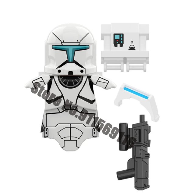 Disney Republic Commando 501st clon bloques de construcción Trooper Force 99 Hunter Crosshair Wrecker Echo Cody Rex Star figuras de ladrillos