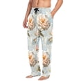 thumbnail image 2 of FORMRS Mens Pajama Pants with Pockets Sleepwear Lounge Bottoms Sizes S-2XL, Whimsical Rose, 2 of 7
