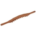 thumbnail image 2 of Guasha Massage Rod, Guasha Massage Stick Handheld Beech Wood Dredging Meridians Fatigue Relief Double Row  For Neck For Home, 2 of 8