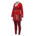 thumbnail image 6 of Red Princess Dress Halloween Cosplay, Rise of Red Halloween Costumes, Long Sleeve Red Outfit for Women, for Cosplay Party Masquerade, S, 6 of 8