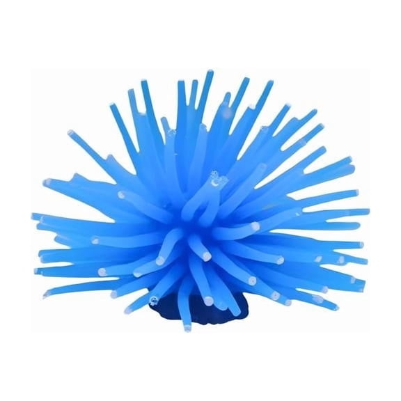 PPKVUFD 1Pcs Artificial Aquarium Fish Tank Decoration Silicone Sea Anemone Artificial Fish Tank Ornament Decoration