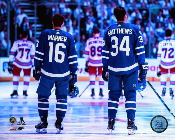 Mitch Marner Auston Matthews 2017 18 Action Photo Print