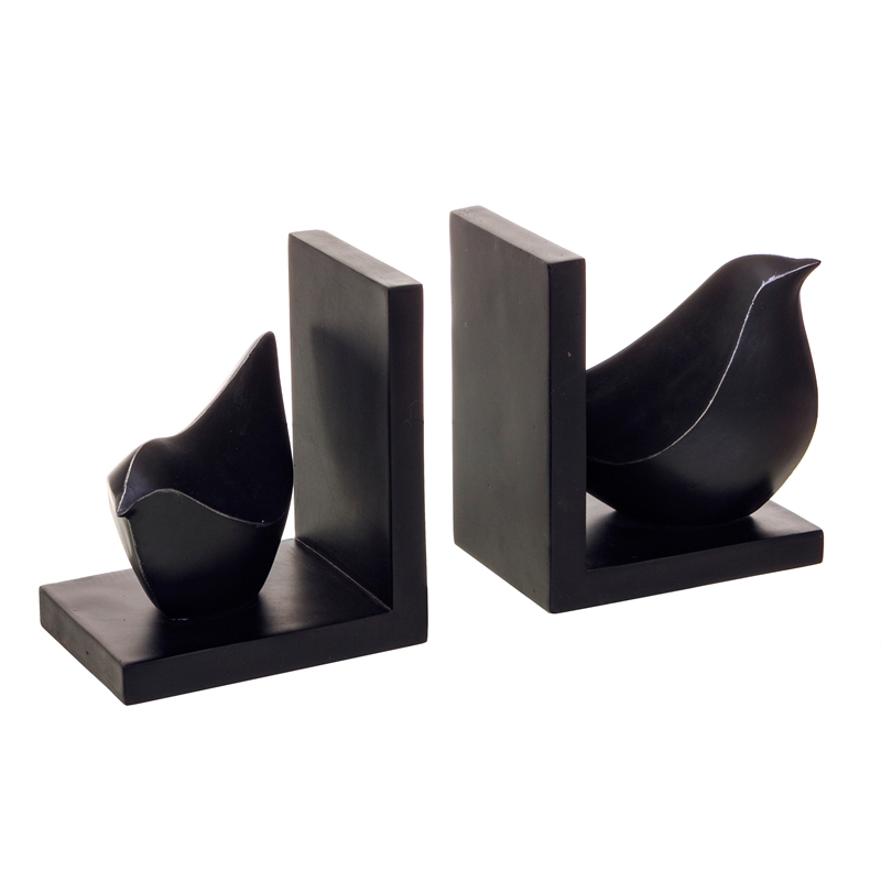 black bookends