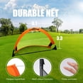 thumbnail image 5 of Aljoin Foldable Pop Up Soccer Goal,Pro 2 Portable Soccer Nets with Carrying Case and Training Cones,Practice in Backyard,School,Outdoor, Birthday Gift & Fun for Kids, Youths and Adults, 2Ft, 5 of 10